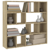 Thumbnail for Bücherregal/Raumteiler Sonoma-Eiche 105x24x102 cm