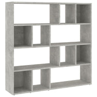Thumbnail for Bücherregal/Raumteiler Betongrau 105x24x102 cm