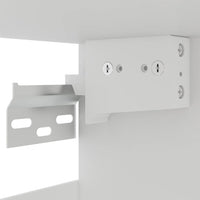 Thumbnail for Hängeschrank Glas Braun Eichen-Optik 40x31x60 cm Holzwerkstoff