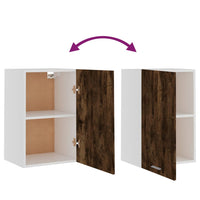 Thumbnail for Hängeschrank Räuchereiche 39,5x31x60 cm Holzwerkstoff