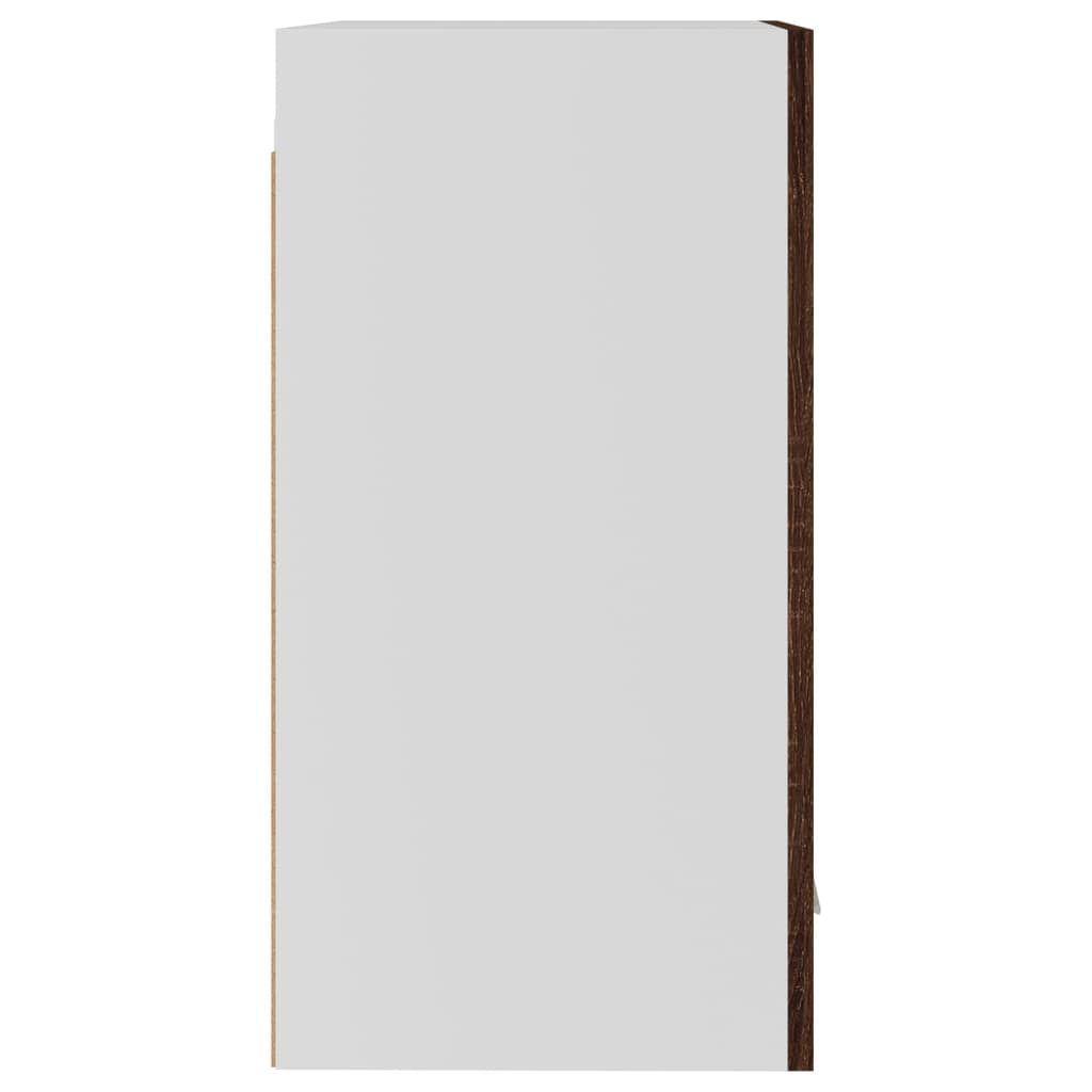 Hängeschrank Braun Eichen-Optik 39,5x31x60 cm Holzwerkstoff