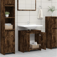 Thumbnail for Badschrank Räuchereiche 60x33x61 cm Holzwerkstoff