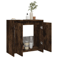 Thumbnail for Badschrank Räuchereiche 60x33x61 cm Holzwerkstoff