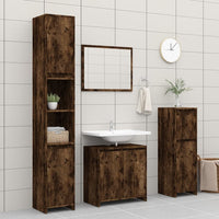 Thumbnail for Badschrank Räuchereiche 60x33x61 cm Holzwerkstoff