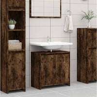 Thumbnail for Badschrank Räuchereiche 60x33x61 cm Holzwerkstoff