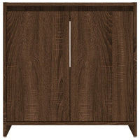Thumbnail for Badschrank Braun Eichen-Optik 60x33x61 cm Holzwerkstoff