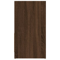Thumbnail for Badschrank Braun Eichen-Optik 60x33x61 cm Holzwerkstoff