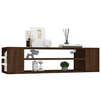 Thumbnail for TV-Wandschrank Braun Eichen-Optik 100x30x26,5 cm Holzwerkstoff