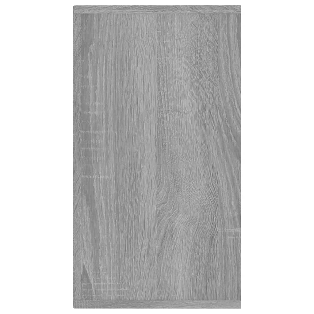 Schuhbank Grau Sonoma 103x30x54,5 cm Holzwerkstoff