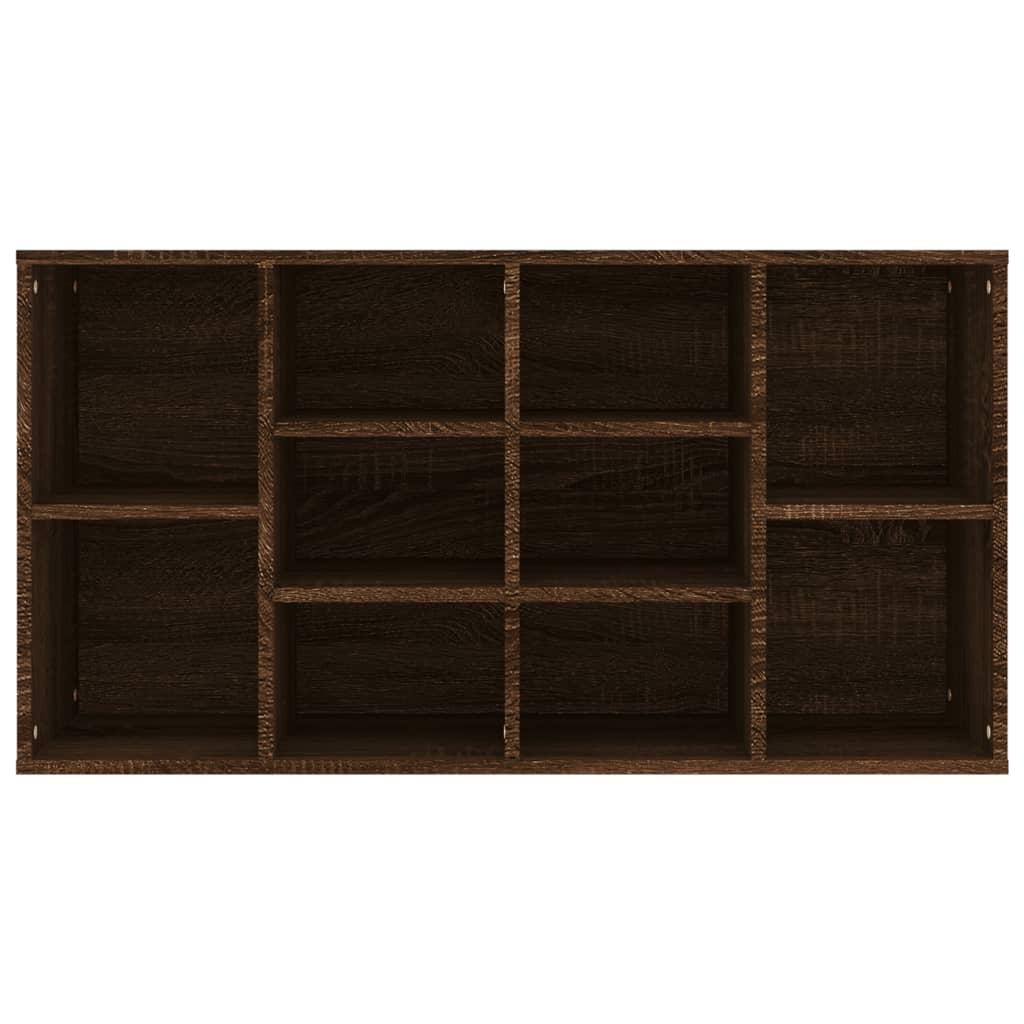 Schuhbank Braun Eichen-Optik 103x30x54,5 cm Holzwerkstoff