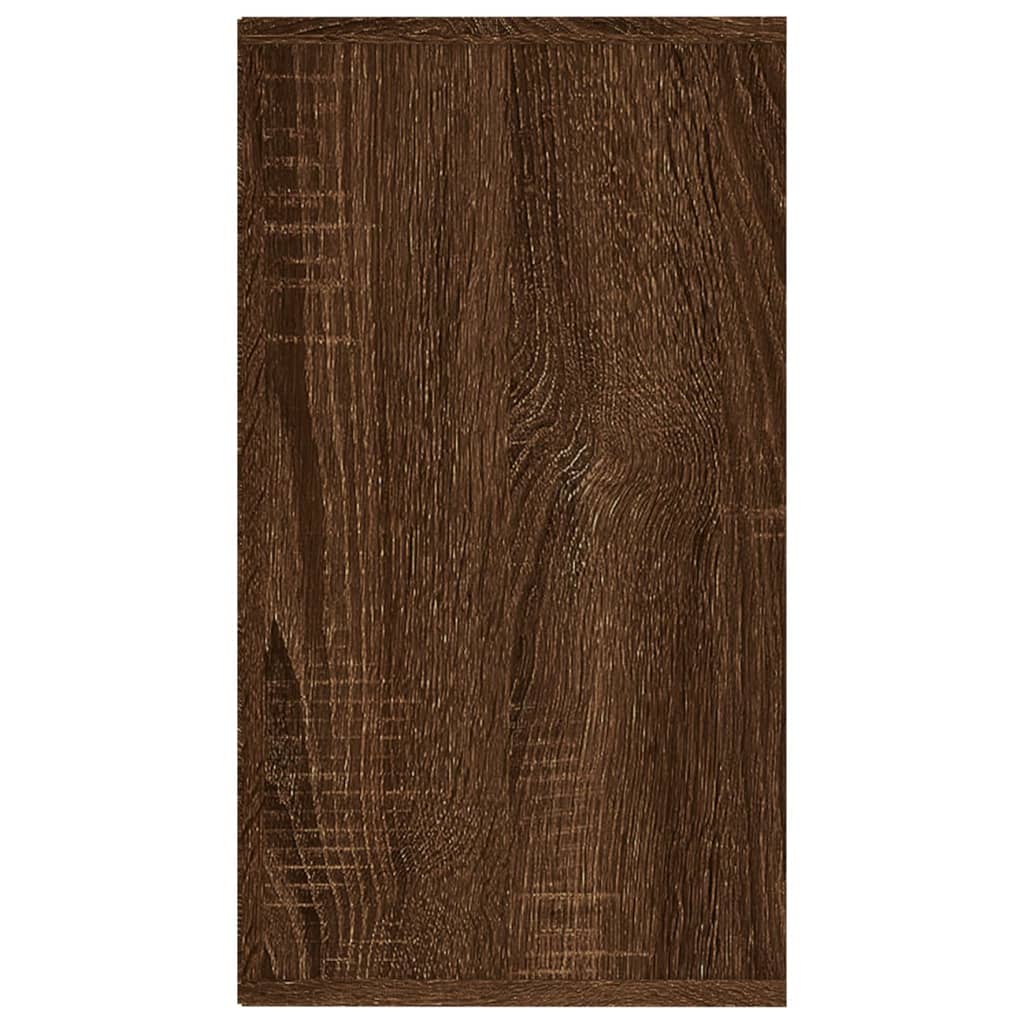 Schuhbank Braun Eichen-Optik 103x30x54,5 cm Holzwerkstoff