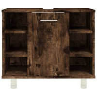 Thumbnail for Badschrank Räuchereiche 60x32x53,5 cm Holzwerkstoff
