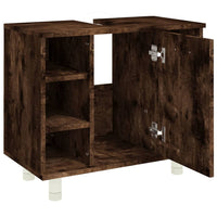 Thumbnail for Badschrank Räuchereiche 60x32x53,5 cm Holzwerkstoff