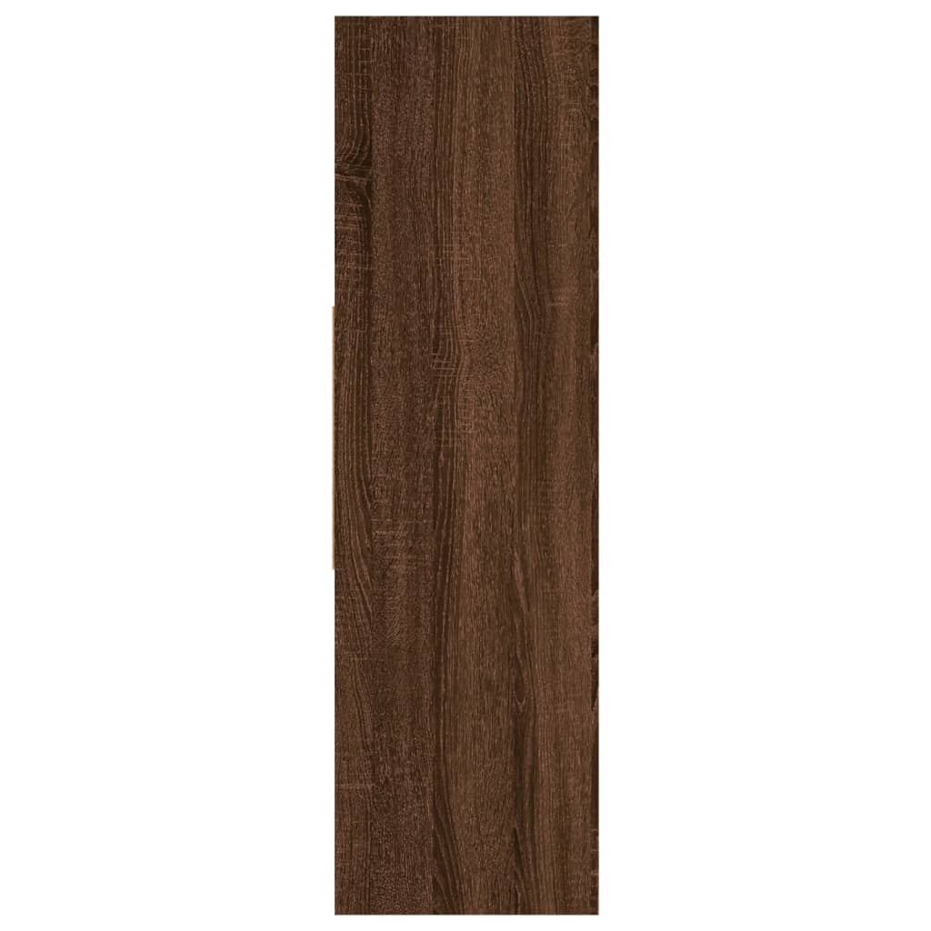 Bücherregal Braun Eichen-Optik 97,5x29,5x100 cm Holzwerkstoff