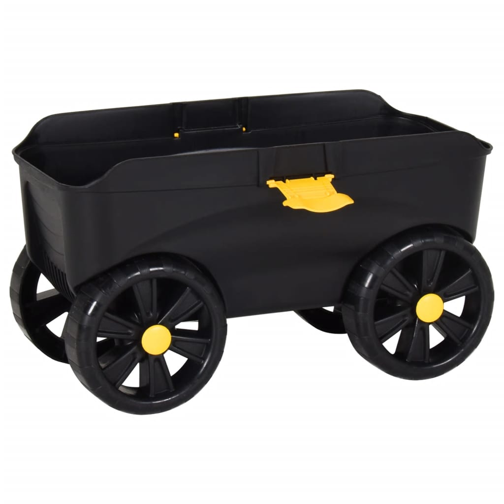 4-in-1-Gartenhocker mit Stauraum 58,5x24x29,5 cm Polypropylen