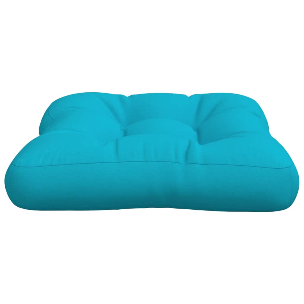Kissen für Palettensofa Türkis 50x50x12 cm Stoff