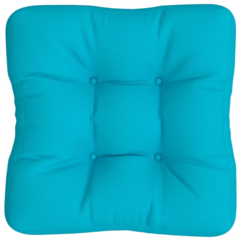 Kissen für Palettensofa Türkis 50x50x12 cm Stoff