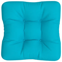 Thumbnail for Kissen für Palettensofa Türkis 50x50x12 cm Stoff