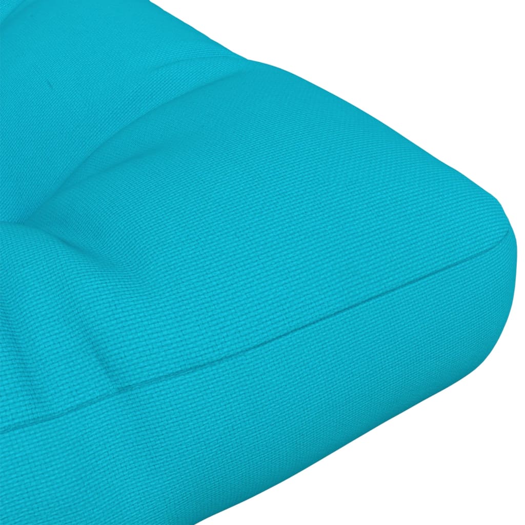 Kissen für Palettensofa Türkis 50x50x12 cm Stoff