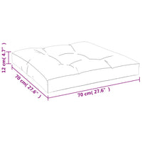 Thumbnail for Palettenkissen Rosa 70x70x12 cm Stoff