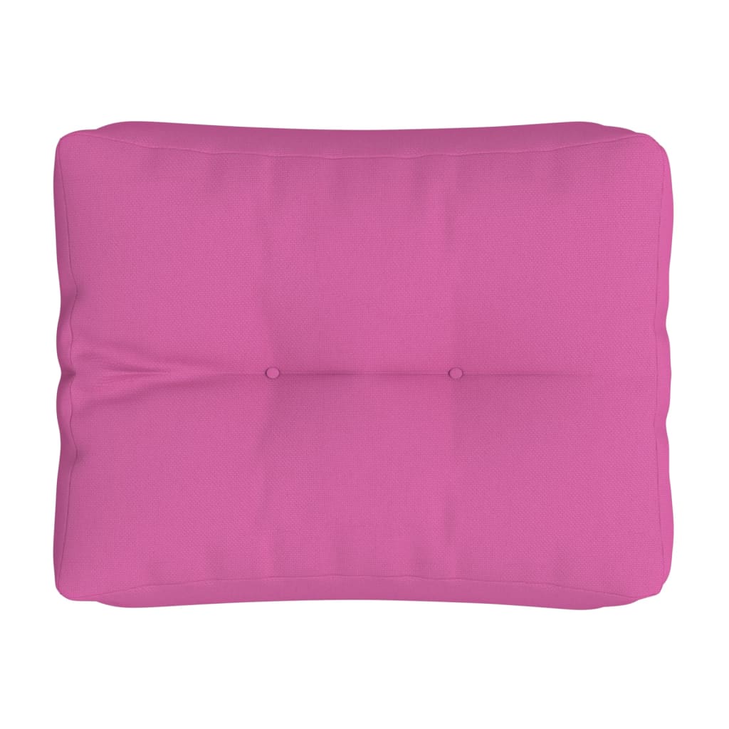 Kissen für Palettensofa Rosa 50x40x12 cm Stoff