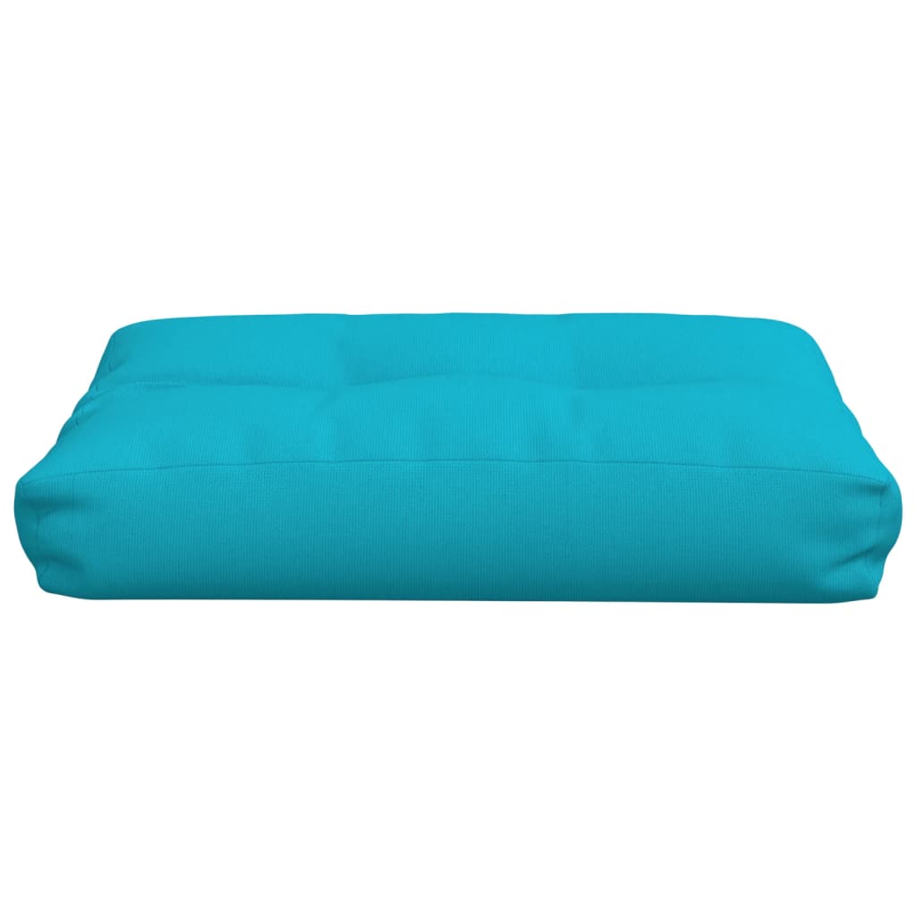 Kissen für Palettensofa Türkis 60x40x12 cm Stoff