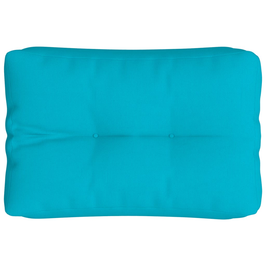 Kissen für Palettensofa Türkis 60x40x12 cm Stoff