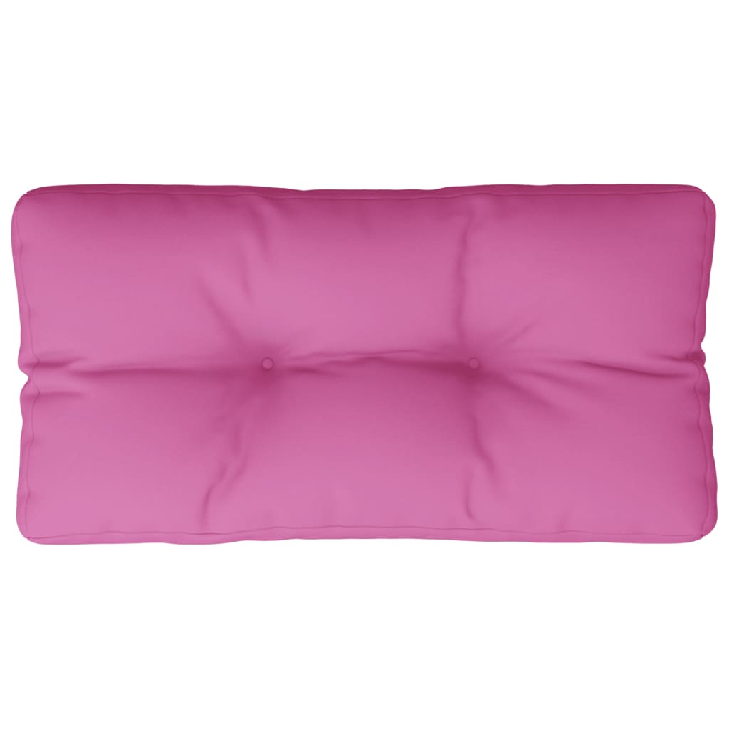 Palettenkissen Rosa 70x40x12 cm Stoff