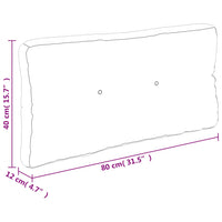 Thumbnail for Palettenkissen Mehrfarbig 80x40x12 cm Stoff