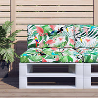 Thumbnail for Palettenkissen Mehrfarbig 80x40x12 cm Stoff