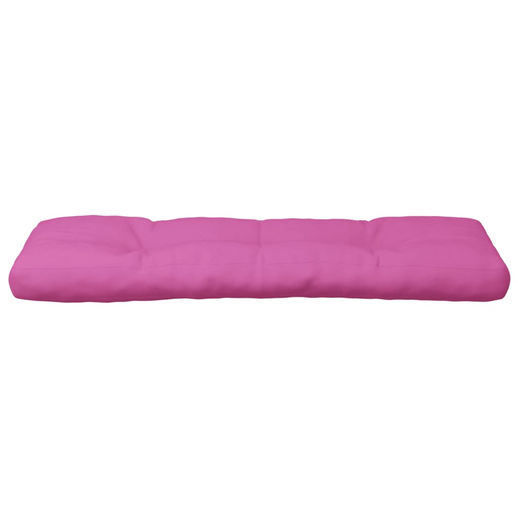 Palettenkissen Rosa 120x40x12 cm Stoff
