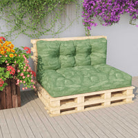 Thumbnail for Kissen für Palettensofa 2 Stk. Blatt-Motiv Stoff