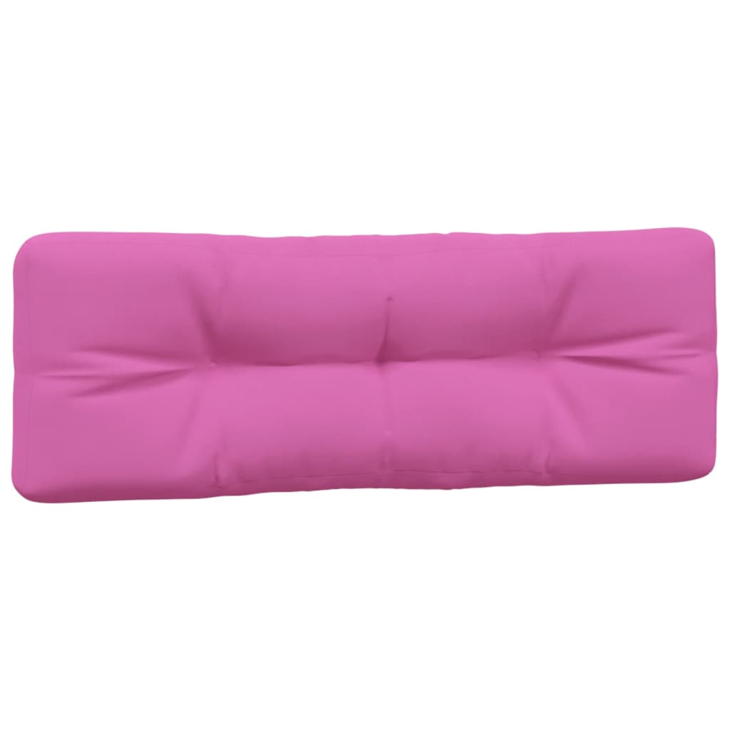 Palettenkissen 3-tlg. Rosa Stoff