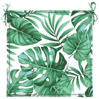 Thumbnail for Stuhlkissen 6 Stk. Blattmuster 40x40x3 cm Stoff