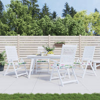 Thumbnail for Gartenstuhl-Kissen 4 Stk. Mehrfarbig 40x40x3 cm Stoff