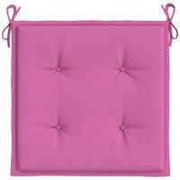 Thumbnail for Gartenstuhl-Kissen 6 Stk. Rosa 40x40x3 cm Stoff