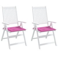 Thumbnail for Gartenstuhl-Kissen 2 Stk. Rosa 50x50x3 cm Stoff