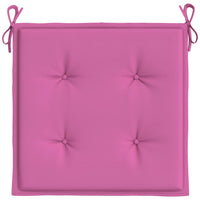 Thumbnail for Gartenstuhl-Kissen 2 Stk. Rosa 50x50x3 cm Stoff