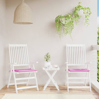 Thumbnail for Gartenstuhl-Kissen 2 Stk. Rosa 50x50x3 cm Stoff