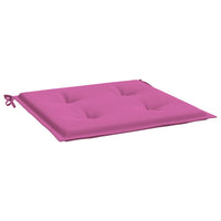 Thumbnail for Gartenstuhl-Kissen 4 Stk. Rosa 50x50x3 cm Stoff