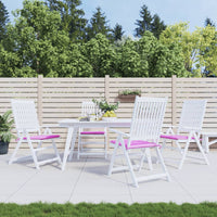 Thumbnail for Gartenstuhl-Kissen 4 Stk. Rosa 50x50x3 cm Stoff