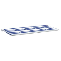 Thumbnail for Gartenbank-Auflage Blau&Weiß Gestreift 100x50x3cm Oxford-Gewebe