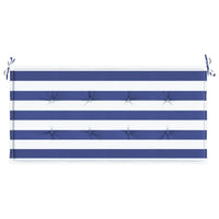 Thumbnail for Gartenbank-Auflage Blau&Weiß Gestreift 100x50x3cm Oxford-Gewebe