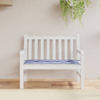 Thumbnail for Gartenbank-Auflage Blau&Weiß Gestreift 100x50x3cm Oxford-Gewebe