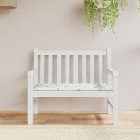 Thumbnail for Gartenbank-Auflage Blattmuster 100x50x3 cm Oxford-Gewebe