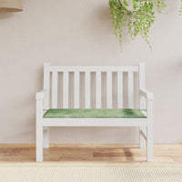 Thumbnail for Gartenbank-Auflage Blattmuster 100x50x3 cm Oxford-Gewebe