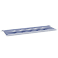 Thumbnail for Gartenbank-Auflage Blau&Weiß Gestreift 150x50x3cm Oxford-Gewebe