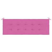 Thumbnail for Gartenbank-Auflage Rosa 150x50x3 cm Oxford-Gewebe