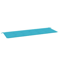 Thumbnail for Gartenbank-Auflage Türkis 150x50x3 cm Oxford-Gewebe