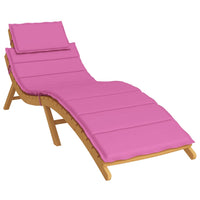 Thumbnail for Sonnenliegen-Auflage Rosa Oxford-Gewebe